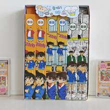 新款名侦探柯南8寸香味折扇卡通动漫二次元形象学生高颜值8寸折扇