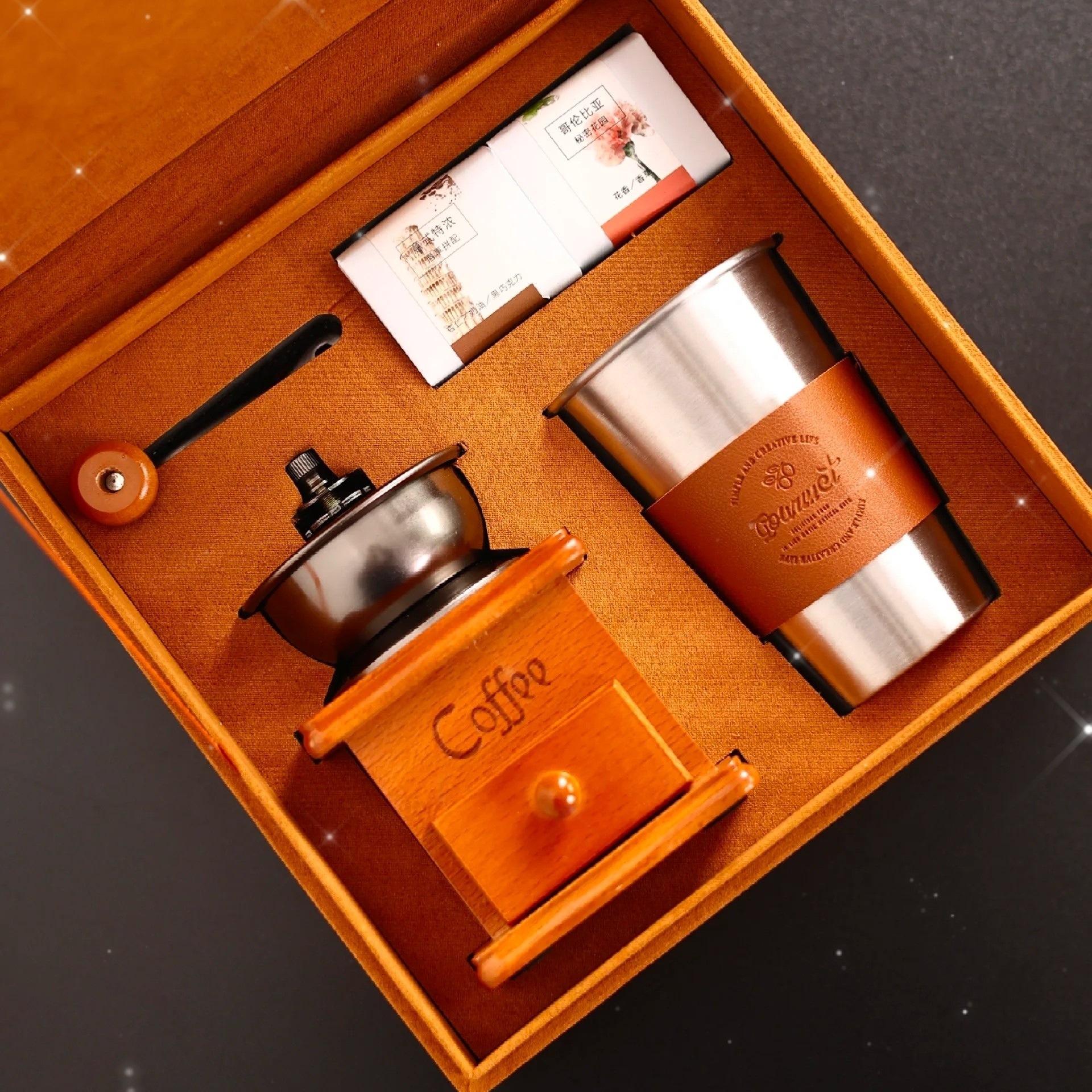 Cafetera Artesanal como Regalo Empresarial para Clientes, Cafetera Artesanal de Lujo Ligero para Mocha, Regalo Promocional
