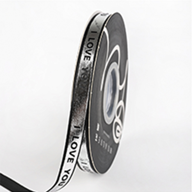 Día de San Valentín carta estampada cinta al por mayor pastel de cumpleaños horneado cinta de regalo de Año Nuevo caja de embalaje decoración cinta