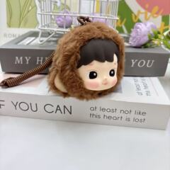 新品小猴子钥匙扣HACIPUPU 星座系列-搪胶毛绒盲盒玩具挂件生日公