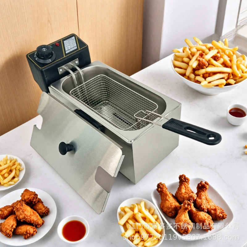 Производитель оптовых электрических фритюрниц малой мощности с пластиковым корпусом, 4-литровых одноцилиндровых и 4-литровых двухцилиндровых (4л+4л), с возможностью индивидуальной настройки.