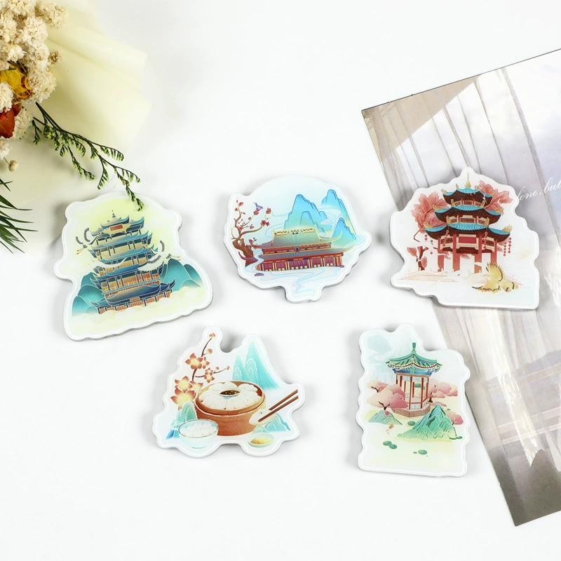 Акрическая наклейка для холодильника с магнитным всасыванием