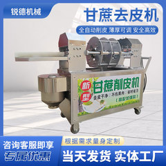 サトウキビ全自動皮むき機、業務用屋台機、電動多機能新型皮むき機、切断・皮むき機