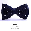 Children's knitted accessory with bow for boys, fashionable bow tie, factory direct supply, Japanese and Korean