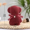 30×30 см, Красный, красная лента