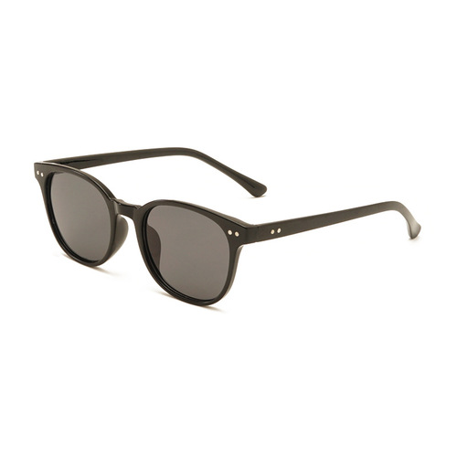 New European and American cross-border sun visors, fashion star style ins sunglasses for men and women, street photography, rice nail small frame sunglasses