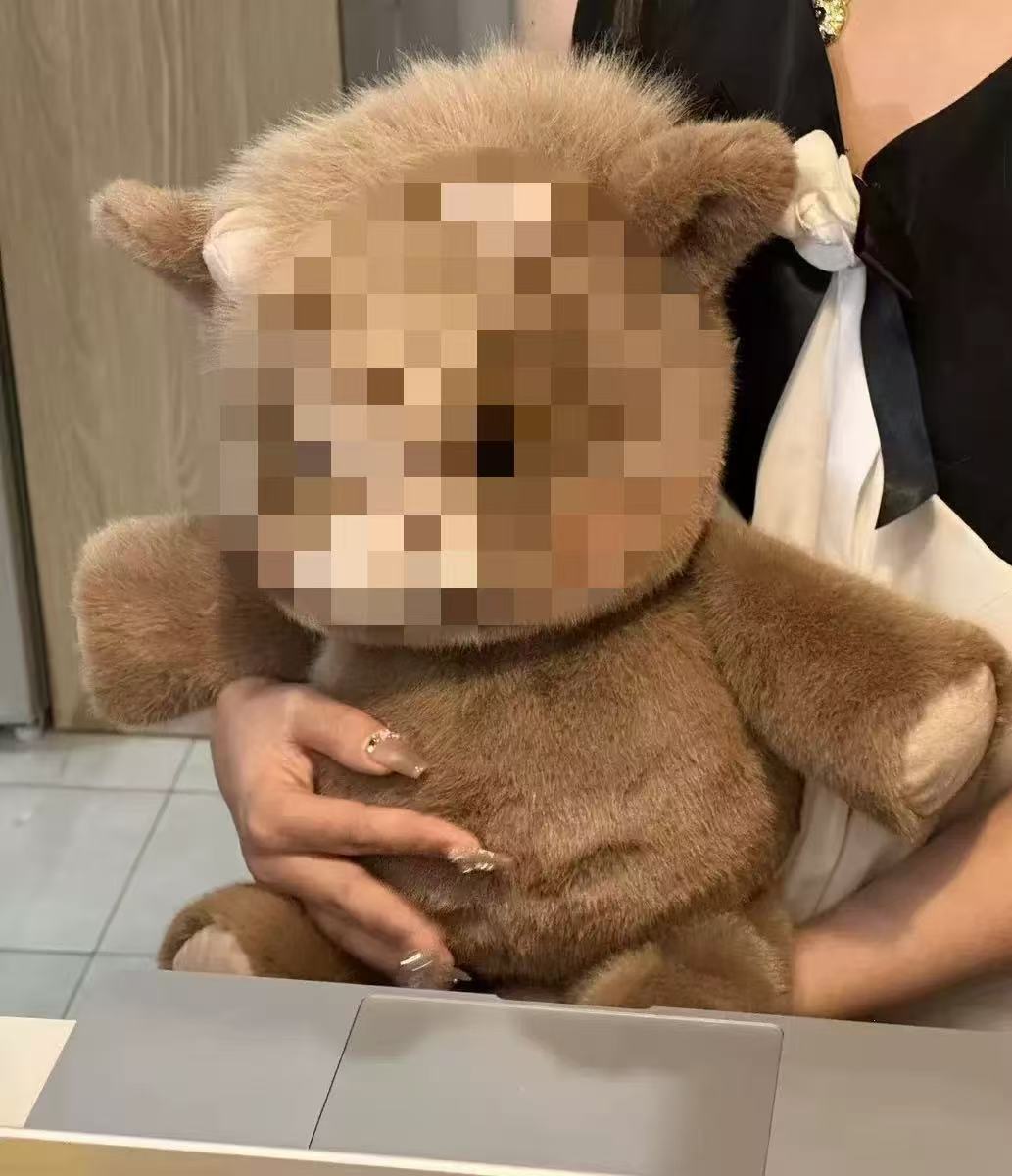 Papao Little Fragrant Pig Plush Toy, Highland Calf Plush Toy, Comforting Sleeping Pillow, Foreign Trade Doll