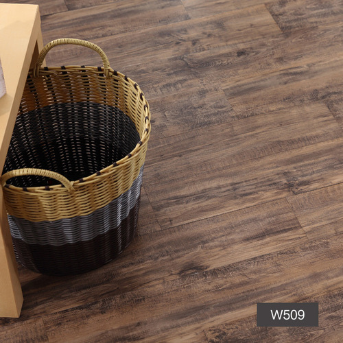 VHM7 wholesale PVC self-adhesive floor leather wood grain retro style bedroom home indoor wear-resistant thickened waterproof glue-free