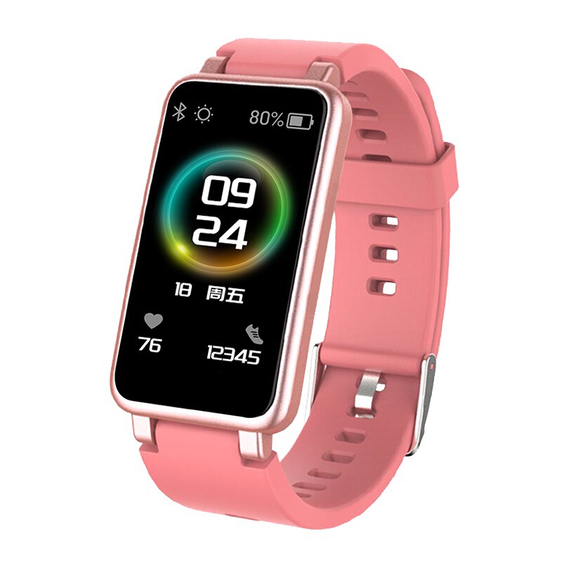 C2 HD color screen fashion sports waterproof smart bracelet wholesale heart rate monitoring message push step meter bracelet C2 HD color screen fashion sports waterproof smart bracelet wholesale heart rate monitoring message push step meter bracelet