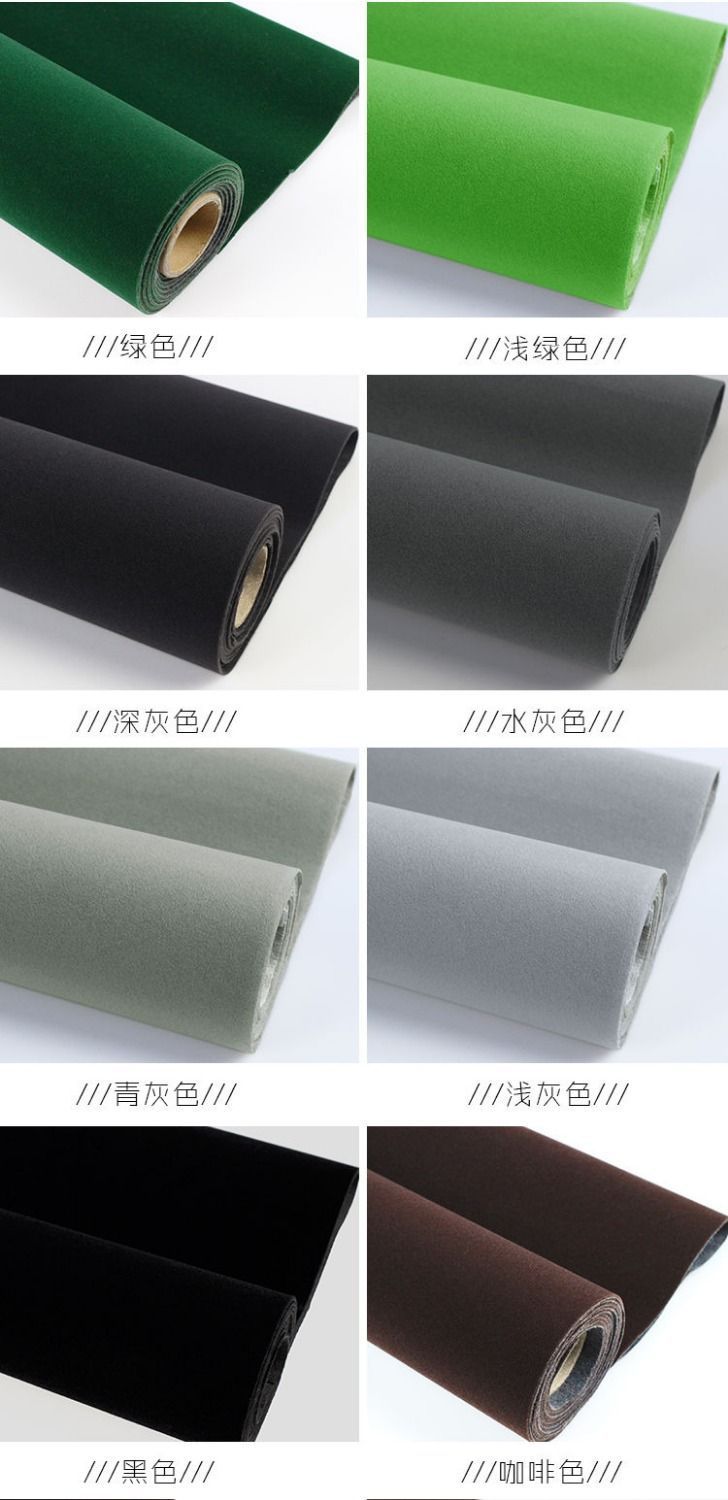 背胶自粘绒布加厚柜台绒布黑色加密不干胶植绒布料带胶黑绒布展示-阿里巴巴