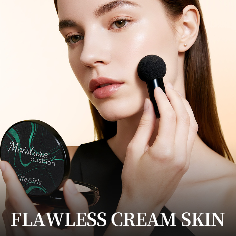 Life Girls cojín de humedad hongo cojín de aire maquillaje transfronterizo maquillaje al por mayor suministro directo de fabricantes
