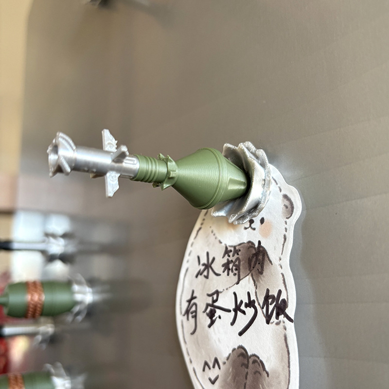 原创反坦克武器冰箱贴磁吸战争雷霆钢针打印文创拼装生日礼物|undefined