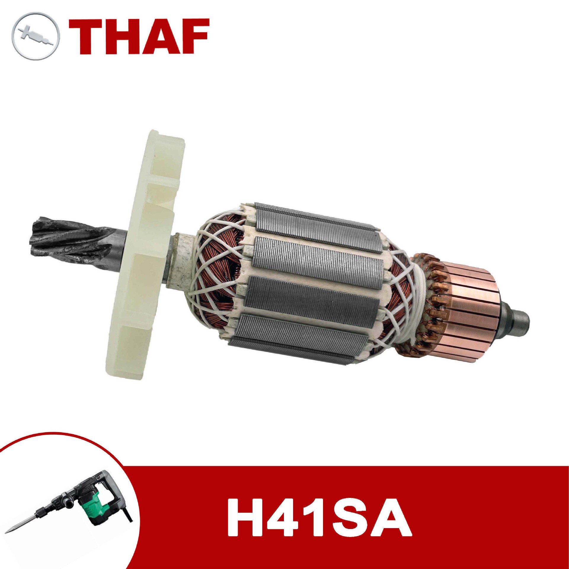 适用于日立电镐H41SA Armature 转子 锚 电枢 电机配件