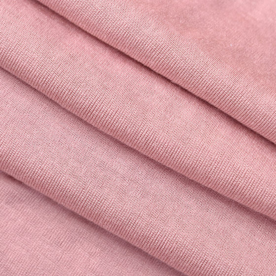 40% wool 1*1 Lanjing Tencel wool rib high content wool cardigan long sleeve T-shirt base fabric