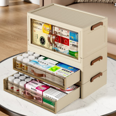 醫藥箱大容量抽屜式藥品藥物收納盒家用多層多功能醫療用品儲物箱
