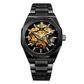 Black shell gold surface