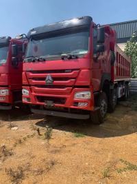 重汽豪沃6.3米自卸车国五380马力双层车架底板五纵梁