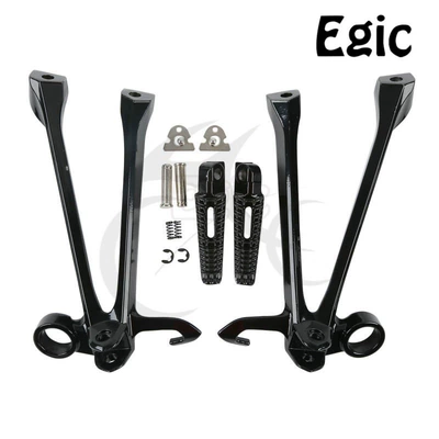 Motorcycle Suitable for Motorcycle pedals - glossy-black