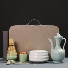 Dream of Splendor Tea Set Same as Menghua Lu - Song Dynasty Tea Wares Set Matcha Ceramic 100-bowl Stand Matcha Bowl Tool Tea Whisk Stand