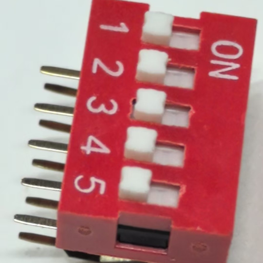 韩国进口拨动开关SMQA-05R-TP替代NDA-05V  EDG105SRA EDS105SRA