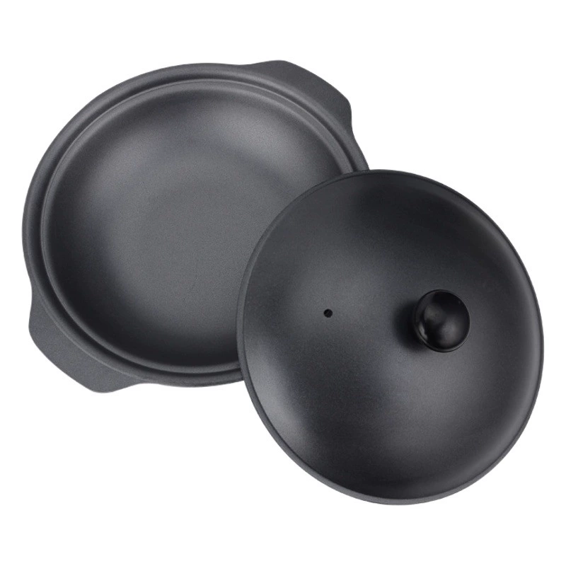 Горшок Железный Горшок Рис Кастрюля Гонконг Стиль Горшок Тушеная Курица Рис Горшок Кастрюля Горшок