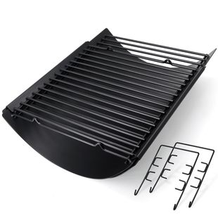 15.5 "-26" adjustable ash tray charcoal grill with 2 grate bracket replacement parts