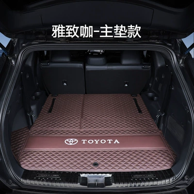 Trunk Mat — Trunk Mat Modification Accessories - elegant-coffee-main-cushion-22-26-highlander-seven-seater-no-speakers-on-the-left