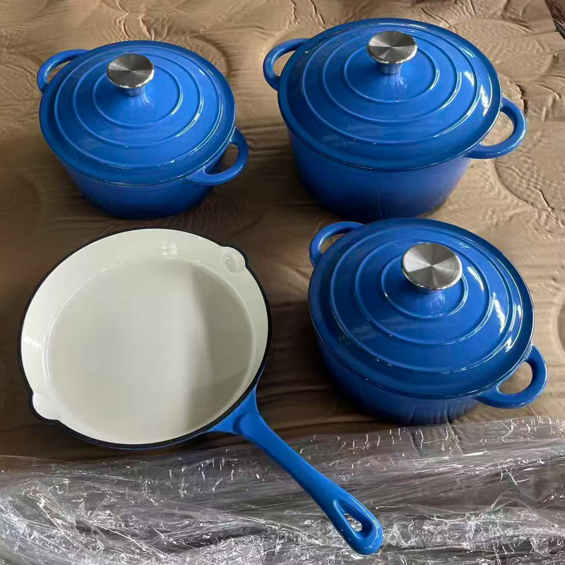 ciel bleu ciel bleu / 20*9cm Ragoût parfait (0,88 l) 20cm rond stew pot