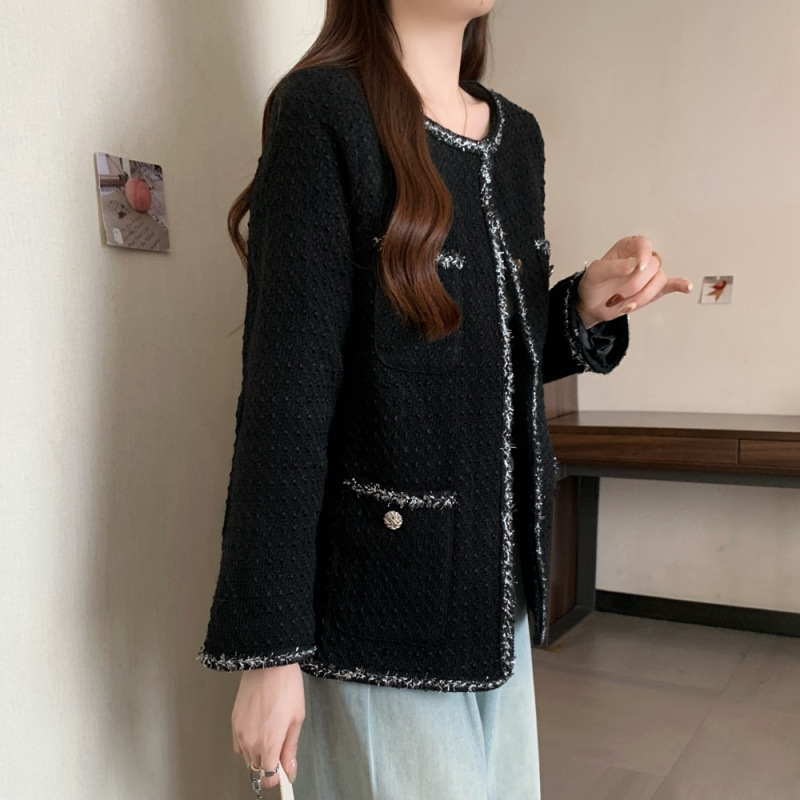 実拍秋冬服の大きいサイズの婦人服の韓国版は粗い花を編みます。|undefined