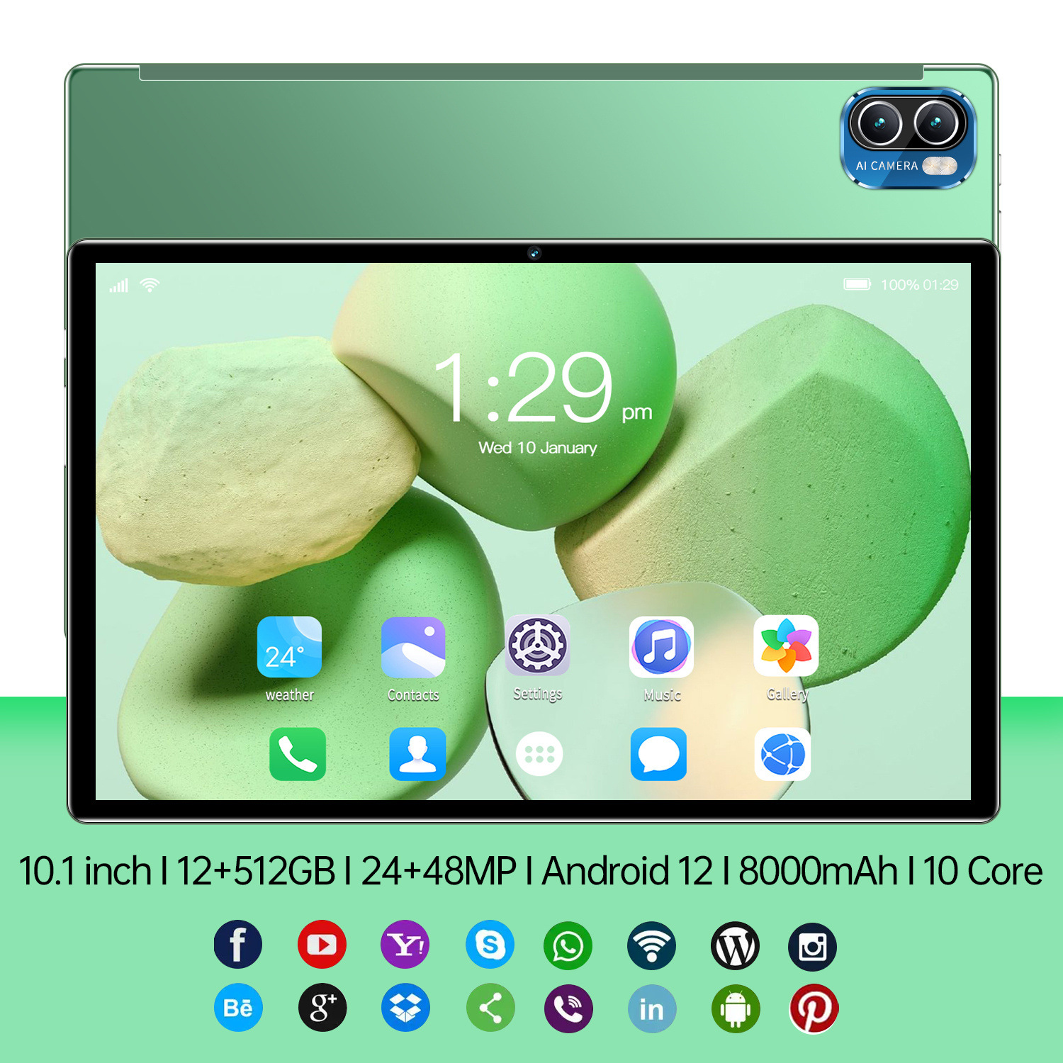 Transfronterizo nueva tableta inteligente X6pro de 10,1 pulgadas llamada de pantalla completa Wish camarones comercio exterior OZON