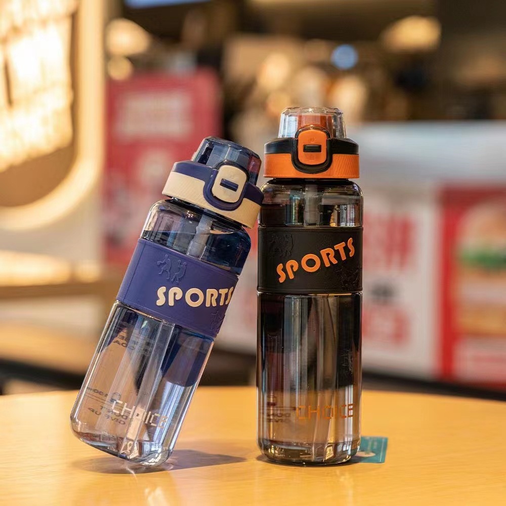 FUENTE Fábrica Tianyi 0945 espacio taza pareja taza de agua Estudiante Adulto taza de agua regalo negocio universal taza de plástico