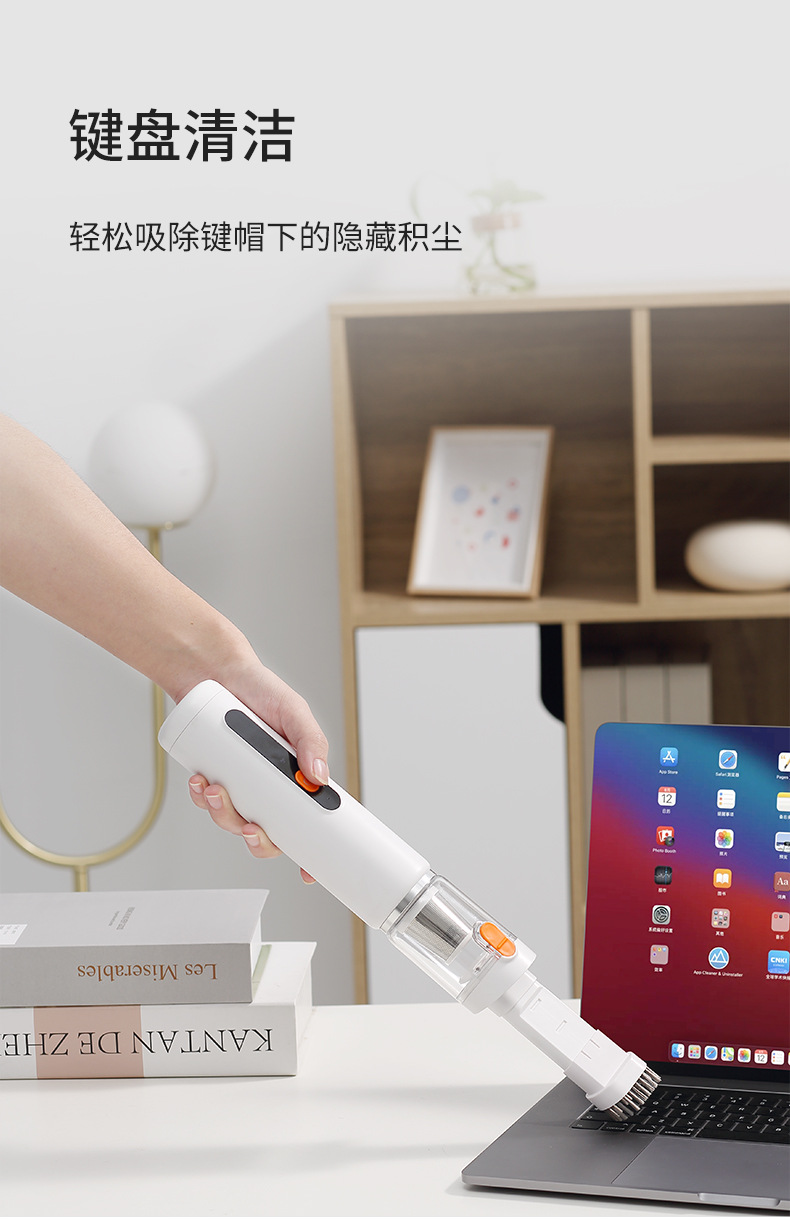 Cross-border car vacuum cleaner with super powerful suction, handheld small vacuum cleaner for cars, household vacuum and blower combo, wholesale