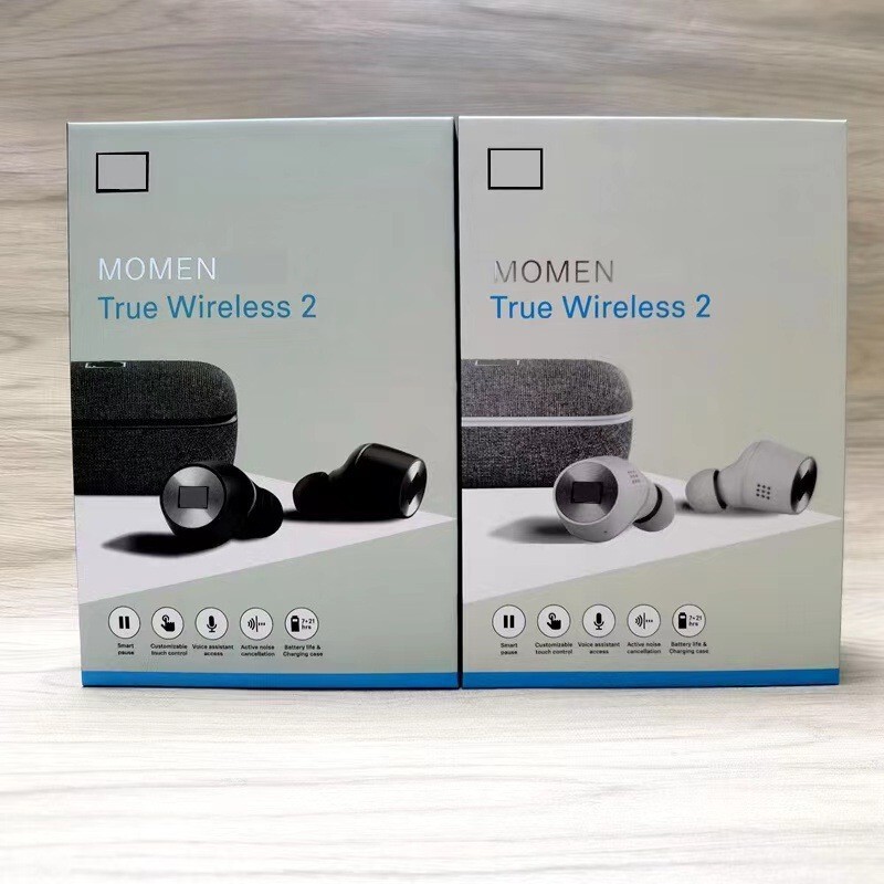 Cross-border New MOMENTUM True 2nd Generation True Wireless Bluetooth Headset Sennheiser Wood Steamed Bun Bluetooth Headset