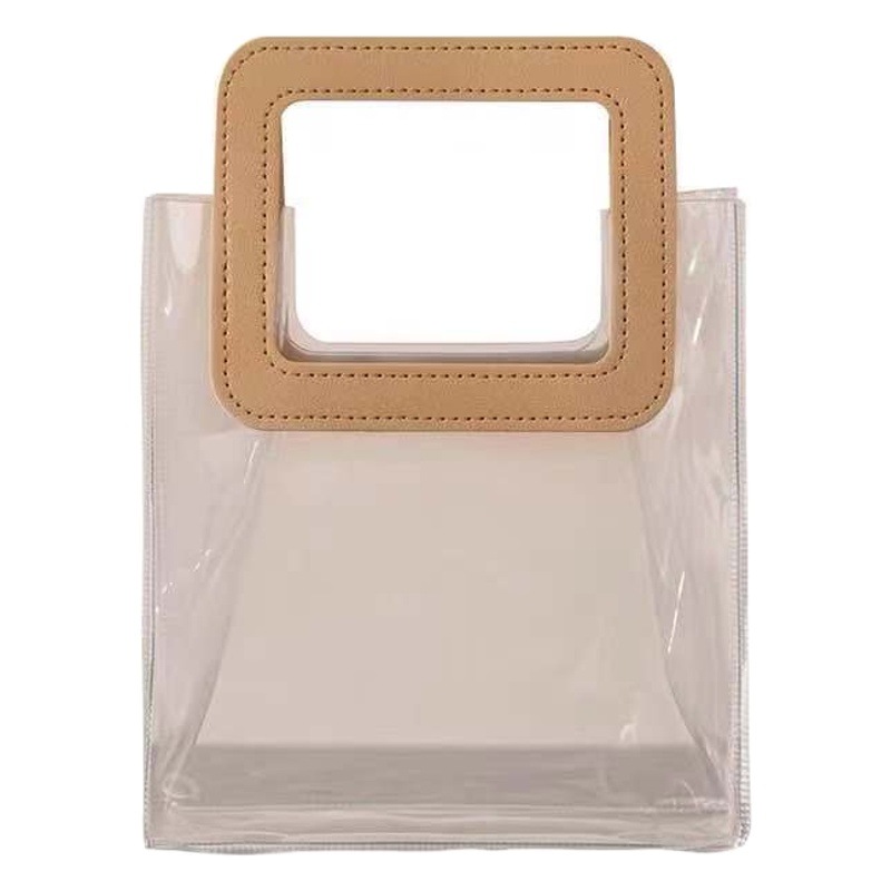 En stock bolso transparente ins estilo boda caramelo bolsa de regalo PVC bolsa de regalo de plástico LOGO