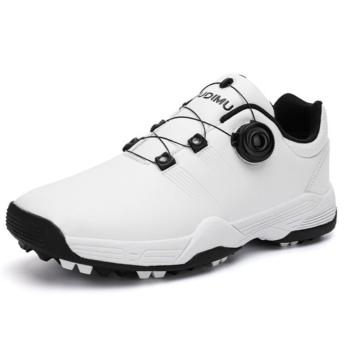 Golf Shoes for Men and Women - New Fixed Nail Button Style, Waterproof, Comfortable, Breathable, Sports Golf Shoes for Men