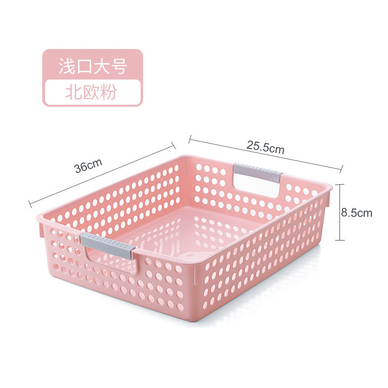 デスクトッププラスチック雑貨収納バスケット幼稚園本収納バスケットホームスナックキッチンキャビネット収納整理バスケット|undefined
