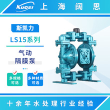 Skylink斯凯力气动隔膜泵LS15 CS-AA-SP-SP-SP-00流体输送污水泵