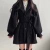 Black [thickened cotton clip]