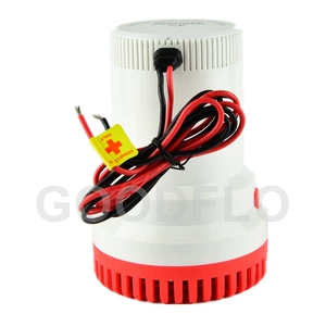 Goodflo 1500Gph 24V Yaxta RV Dəniz Bilge Nasosu Mikro Su Nasosu DC