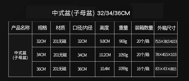 加厚不锈钢火锅盆二味分格子母鸳鸯锅电磁炉清汤锅商用小火锅批发详情24