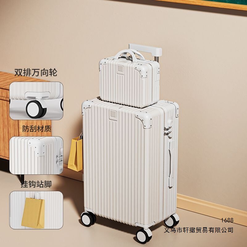 2026 new suitcase for female students, durable travel suitcase for men, with universal wheels, extended handle, and a stylish design 2026 new suitcase for female students, durable travel suitcase for men, with universal wheels, extended handle, and a stylish design