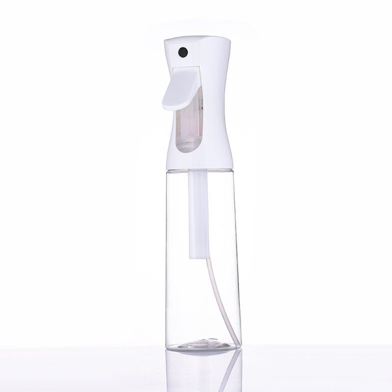 Botella de pulverización continua de 500ml de pulverización de alta presión de plástico de niebla fina, 200 alcohol de jardinería de presión especial para belleza y peluquería