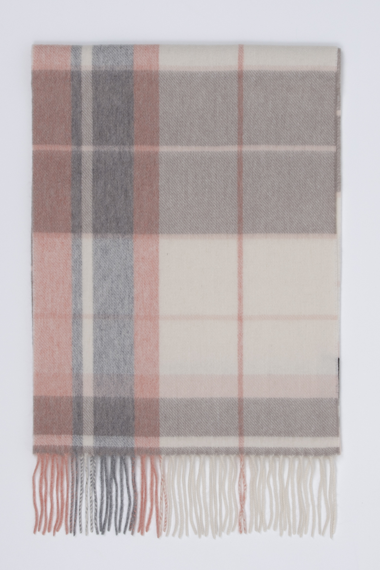 Mongolia interior puro cachemir lana de lana teñida en hilo a cuadros ondas de agua otoño e invierno bufanda para hombres y mujeres