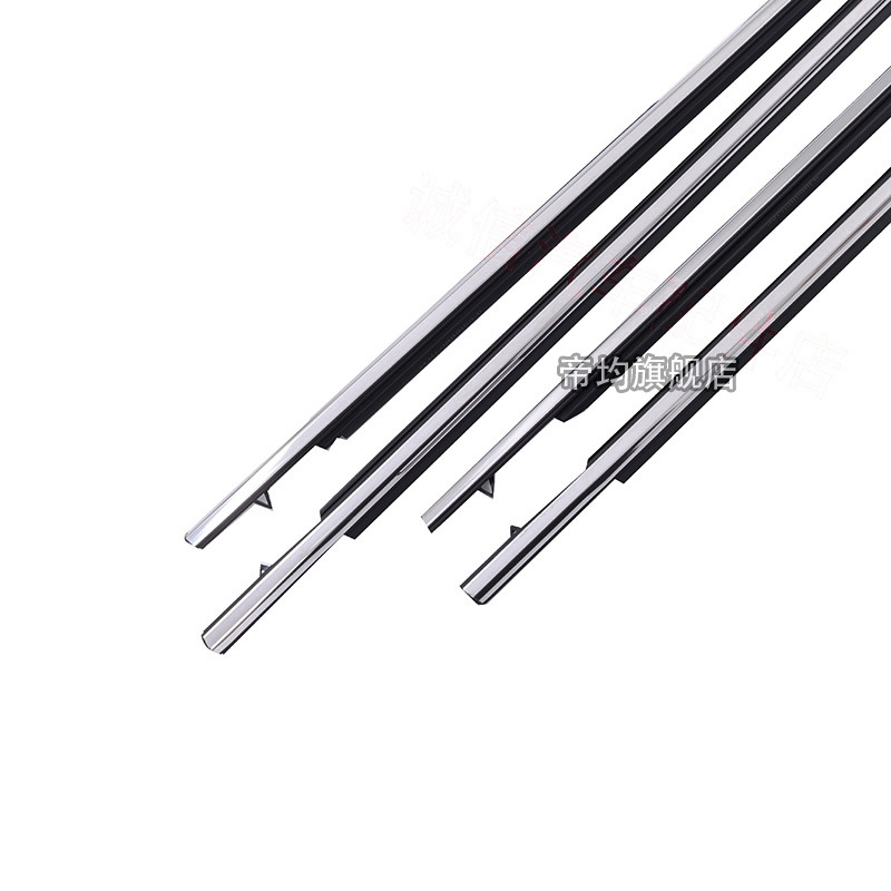 Suitable for 18-23 models of the eighth-generation Camry, glass outer trim, door seal electroplated strip, window waterproof decorative strip