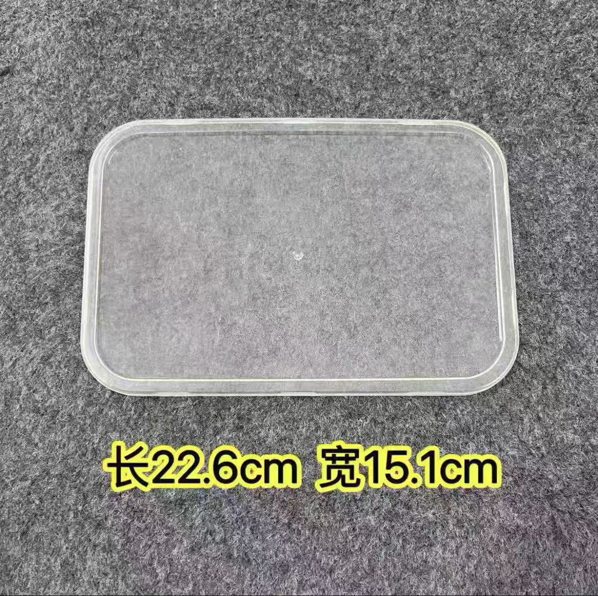 Cubierta de acero inoxidable tiramisu cubierta de hielo cubierta de plástico cubierta de caja de preservación de alimentos cubierta de sushi cubierta de hierro de alta transparencia