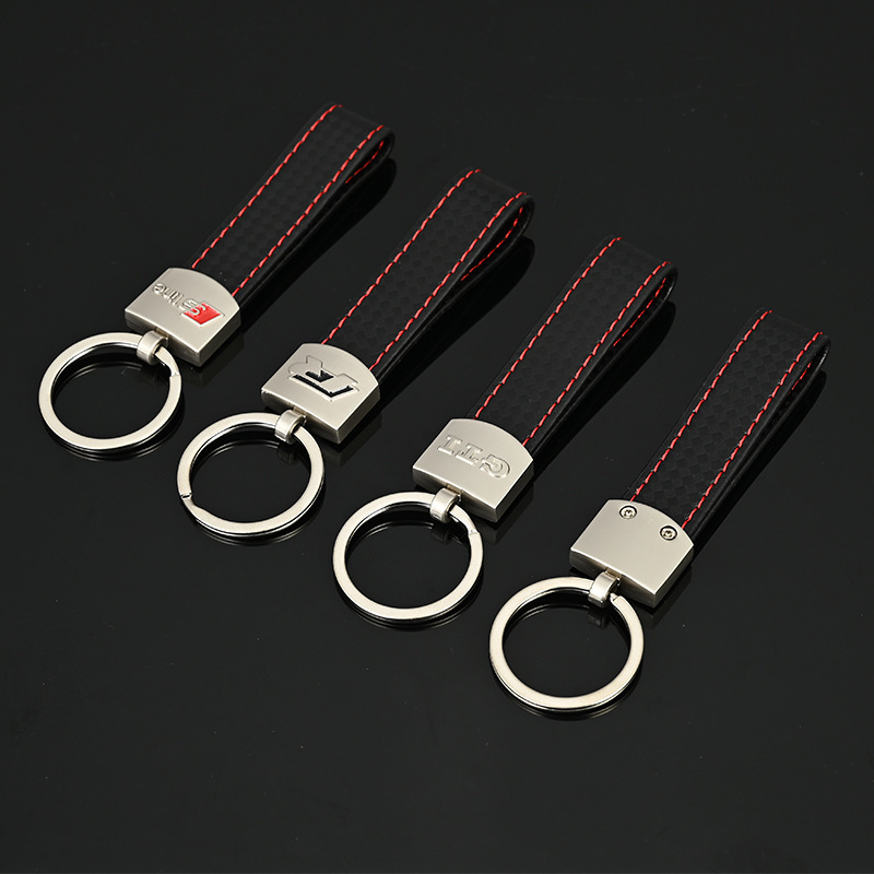 高級レザーキーホルダー BMW アウディ フォルクスワーゲン メルセデスベンツ レザーカーキーホルダーペンダントロゴをカスタマイズできます|undefined
