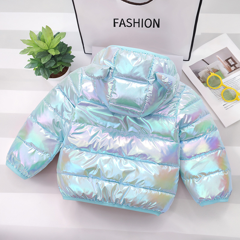 Amazon 2025 otoño e invierno nuevo estilo para niños chaqueta acolchada de algodón para niños y niñas chaqueta acolchada de algodón de dibujos animados para niños pequeños y medianos