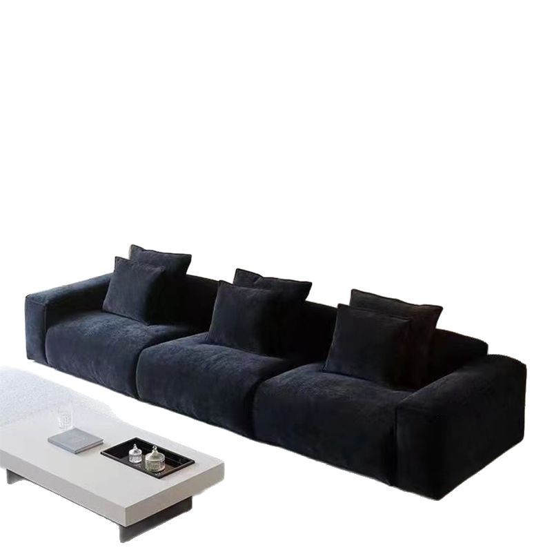 Nuevo sofá Schneier italiano minimalista sala de estar pequeña línea directa moderna simple ligera sofá de tela roja de lujo