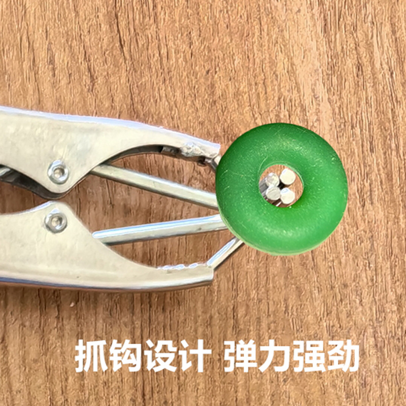 批发羊用断尾圈羔羊仔尾巴夹子胶圈皮筋去势圈兽用剪尾钳扩张钳子