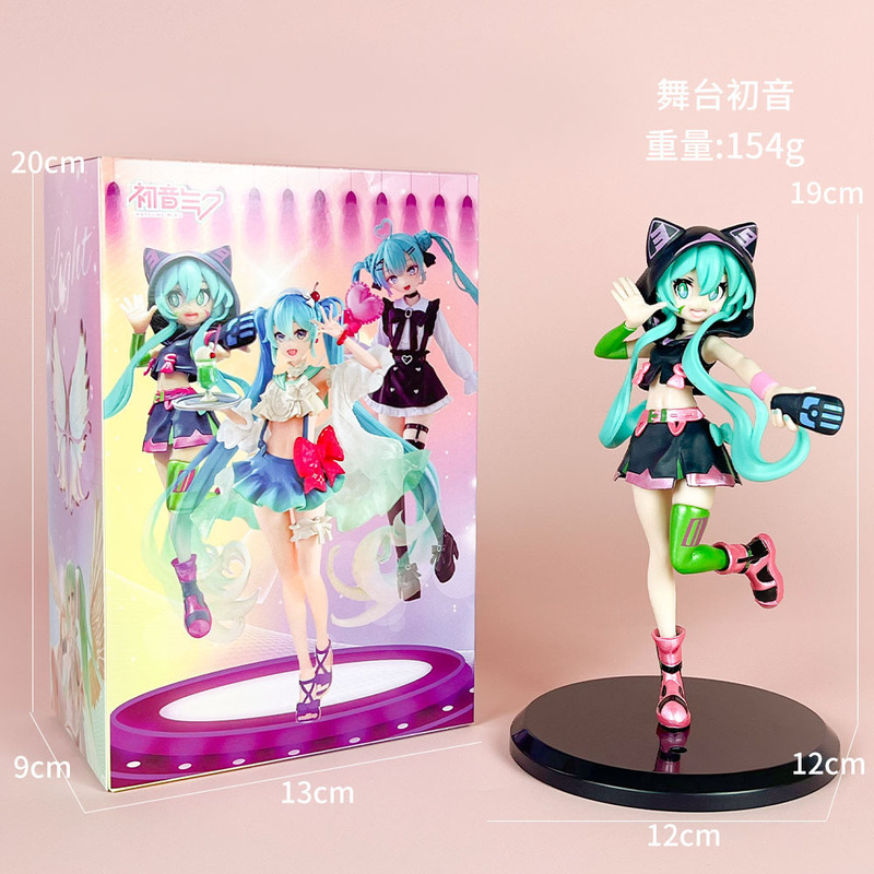 初音未来手办动漫水冰月美少女蕾姆花嫁穹妹二次元公仔模型摆件批|undefined